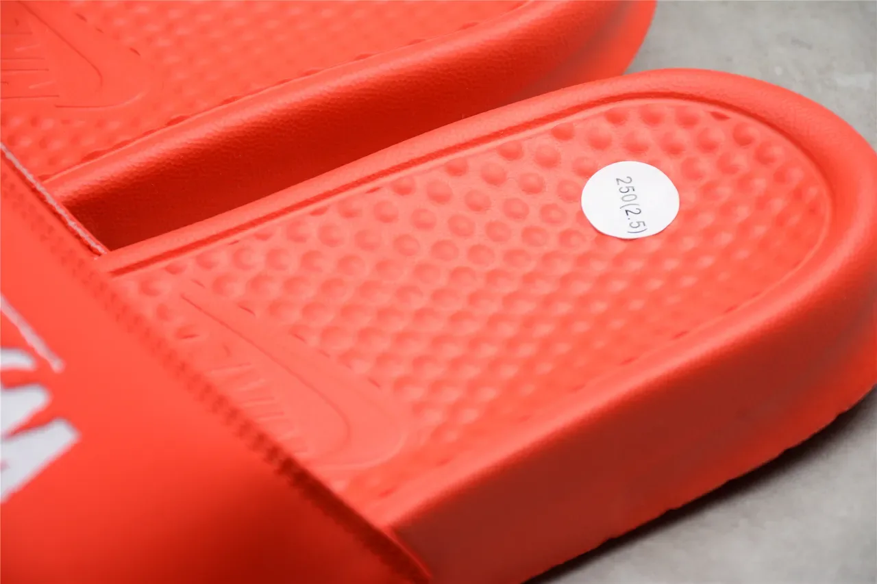 Stussy x Nike Benassi Slide Sandálias Laranja 10