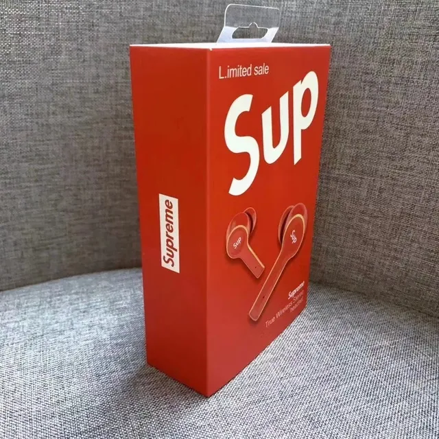 Supreme TWS-L3 लाल सोना मैट फिनिश एकेंट ट्रिम TWS ईयरबड्स 10