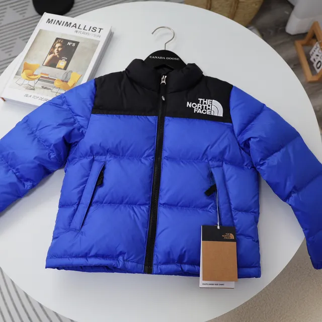 The North Face Green Black Quilted Puffer Contrast Yoke Down Jacket 11