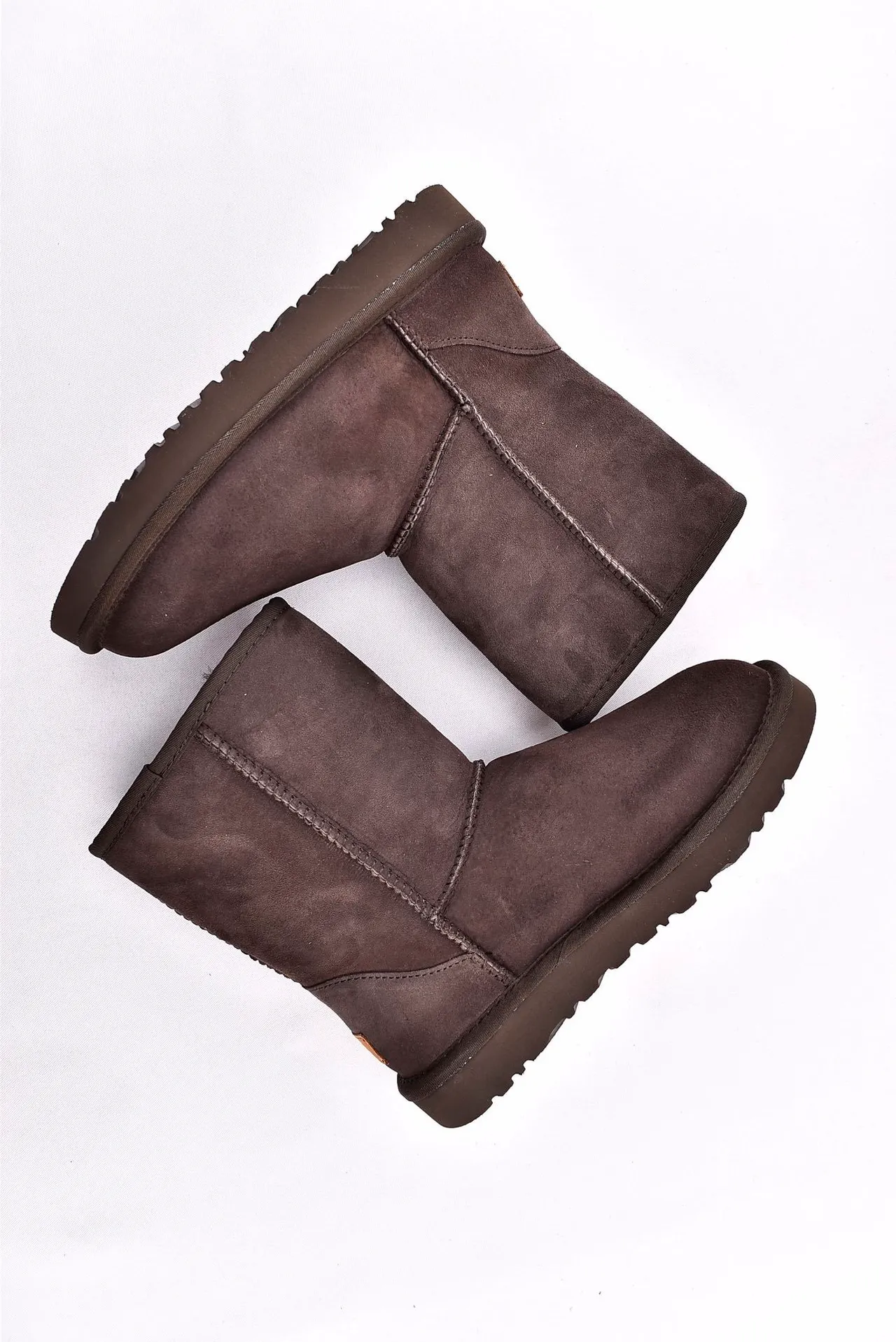 UGG Classic Short Brown Suede Snow Boots 9