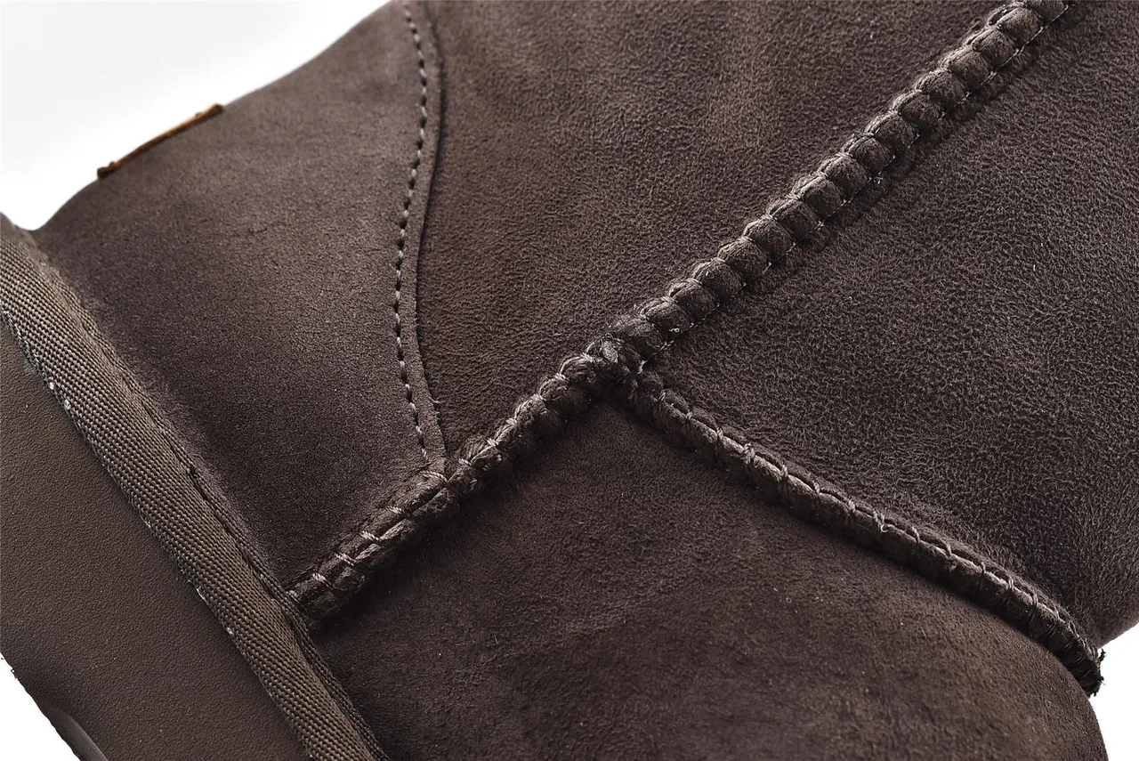 UGG Classic Short Brown Suede Snow Boots 13