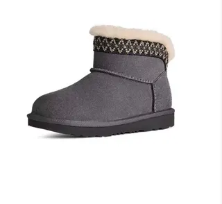 UGG Tasman 炭灰色羊毛衬里雪靴 9