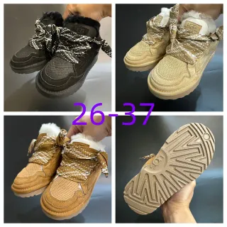 UGG Tasman أحذية ثلجية بنية داكنة مبطنة بشيرلينج