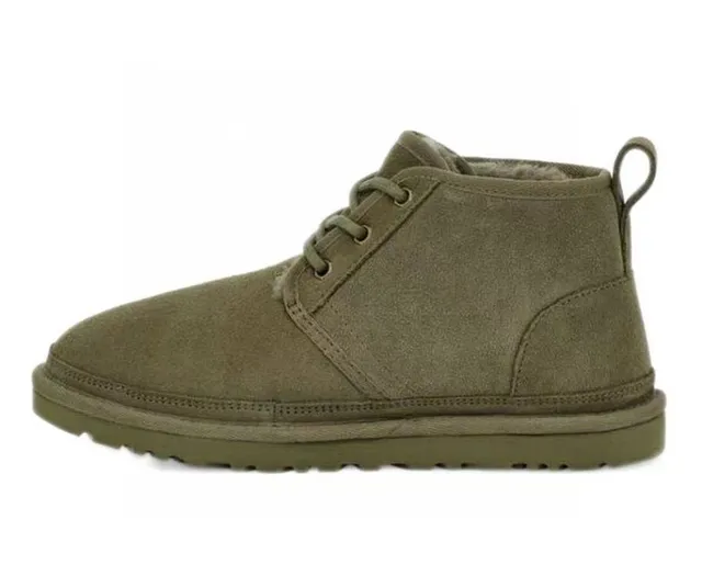 UGG Tasman Botina de tornozelo de camurça verde oliva 3