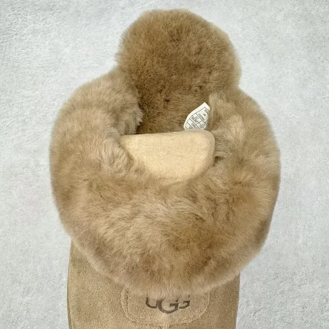 UGG Tasman Tan Shearling-Lined Suede Slipper 5