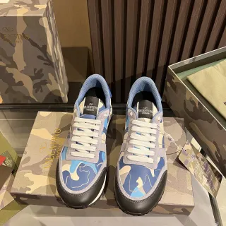 Valentino Camouflage-Print Lifestyle Sneakers