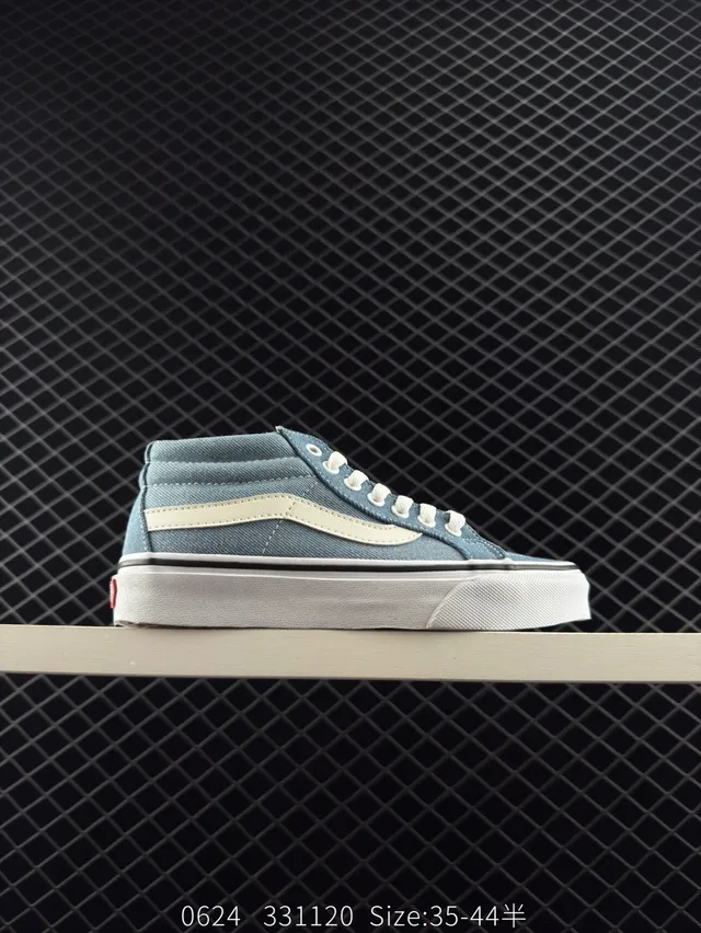 Vans Sk8-Mid Denim Blue Mid-Top tênis de skate 6