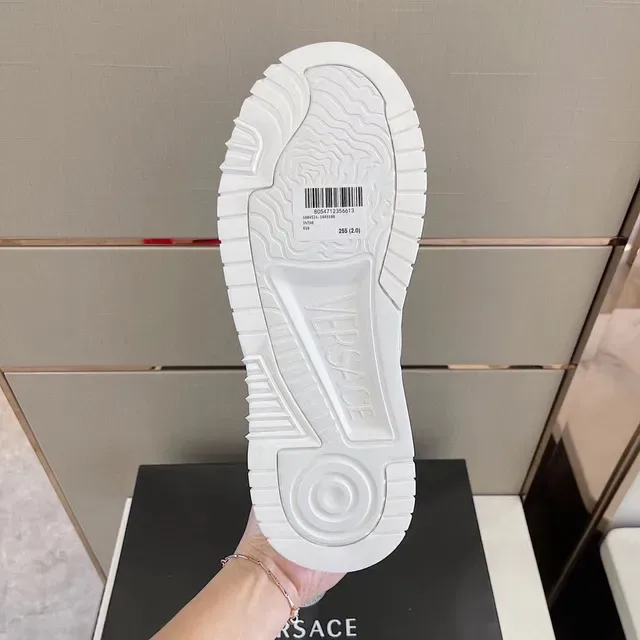 Versace Odissea Tênis Lifestyle Brancos Monocromáticos 2