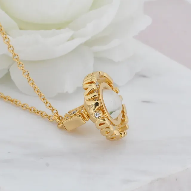 Vivienne Westwood Classic Orb 水晶镶嵌金色调项链 6