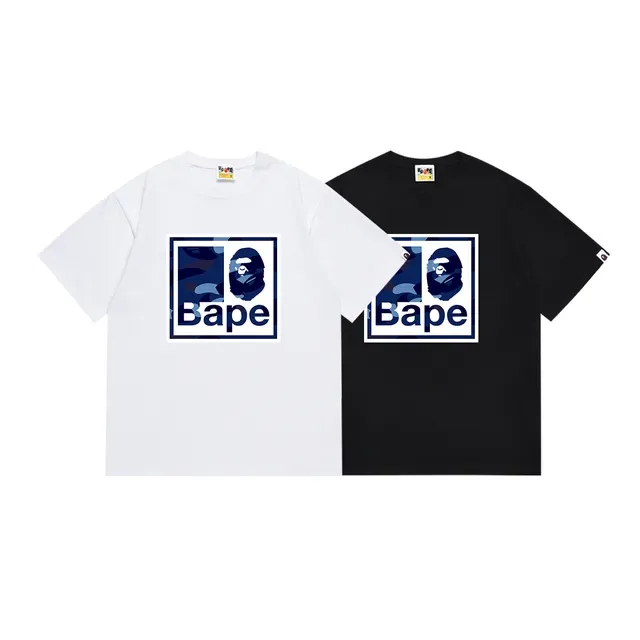 A Bathing Ape Box Logo迷彩图案T恤 5