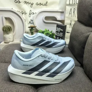 Adidas Adizero Evo SL 2 हल्का नीला काला दौड़ने के जूते