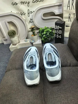 Adidas Adizero Evo SL 2 أحذية جري أزرق فاتح أسود 8