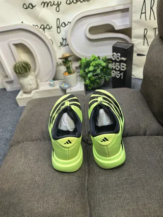 Adidas Adizero Evo SL نيون ليم أخضر أسود أحذية أسلوب حياة 8