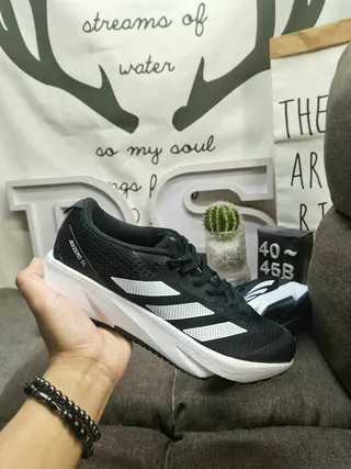 Adidas Adizero SL White Black दौड़ने वाले जूते 5