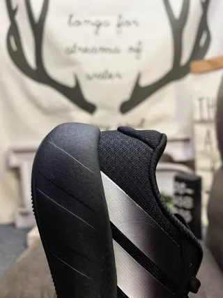 Adidas Tênis Lifestyle com Três Listras Todo Preto 3