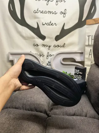 Adidas Tênis Lifestyle com Três Listras Todo Preto 4