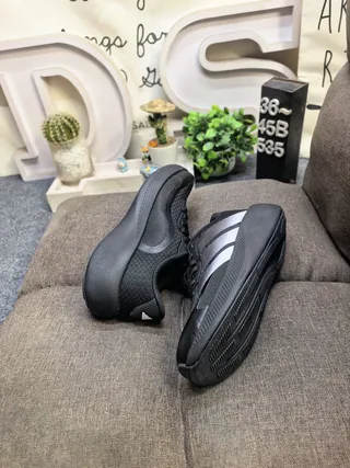 Adidas Tênis Lifestyle com Três Listras Todo Preto 6