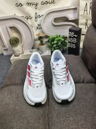 Adidas Tênis Lifestyle com Três Listras Todo Preto 20