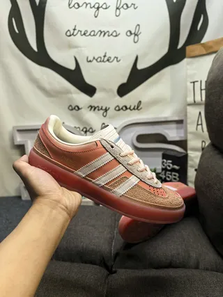 Adidas Benito Branco e Preto de Camurça Tênis Lifestyle 5
