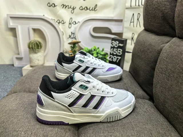 Adidas Tênis Lifestyle Preto Azul Low-Top com Painéis Laterais Listrados 11