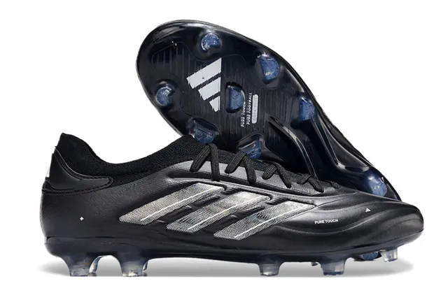 Adidas Blue White Low-Cut Sock-Fit Collar Synthetic Leather Upper Firm-Ground Soccer Shoes 13