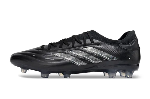 Adidas Blue White Low-Cut Sock-Fit Collar Synthetic Leather Upper Firm-Ground Soccer Shoes 15