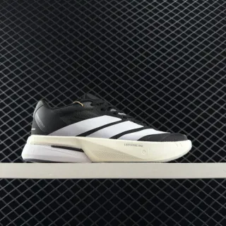 Adidas Boston 13 黑白 Lightstrike Pro 跑鞋