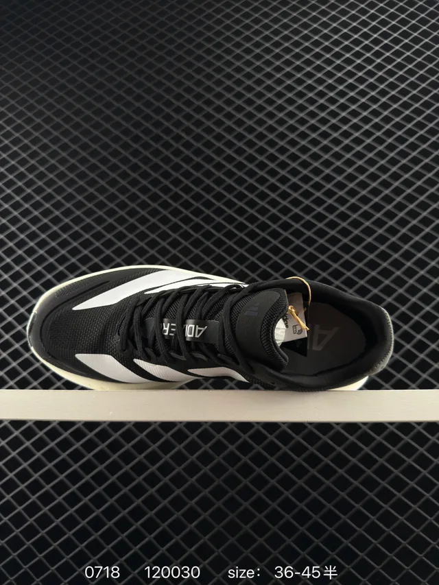 Adidas Boston 13 Noir Blanc Lightstrike Pro Chaussures de course 4