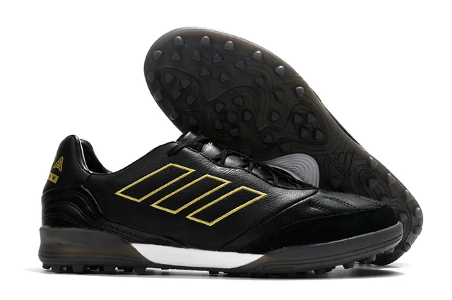 Adidas Copa Pure Jaune Néon Noir Chaussures de Football Turf 3