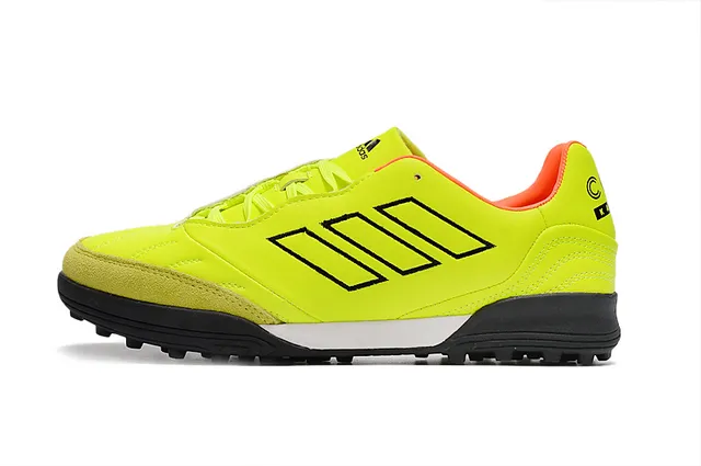 Adidas Copa Pure Jaune Néon Noir Chaussures de Football Turf 11