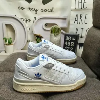 Adidas Forum Low White Blue Gum أحذية أسلوب حياة