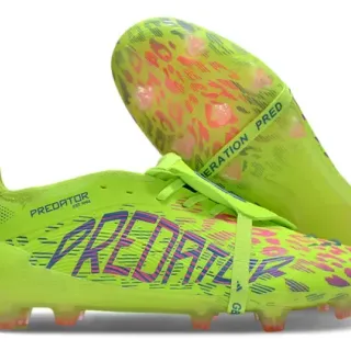 Adidas Predator Generation Neon Lime Multicolor Firm-Ground Zapatos de fútbol