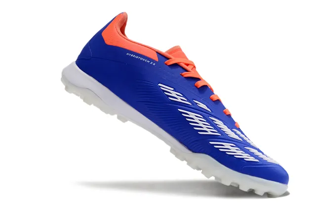 Adidas Predator Turf নীল কমলা সাদা টার্ফ ফুটবল জুতো 2