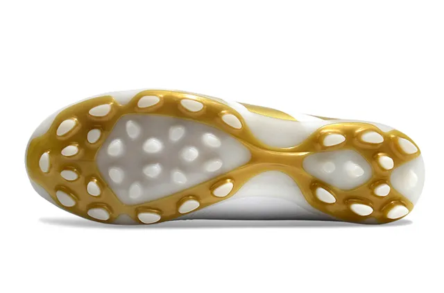 Adidas Predator Blanc et Or Firm-Ground Chaussures de Football 6