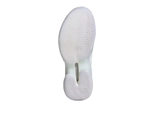 Adidas 紫白透气网面鞋面三条侧边条纹运动鞋 2