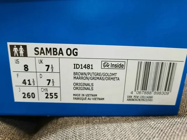 Adidas Samba OG Marrón Gris Blanco Zapatillas Lifestyle 2