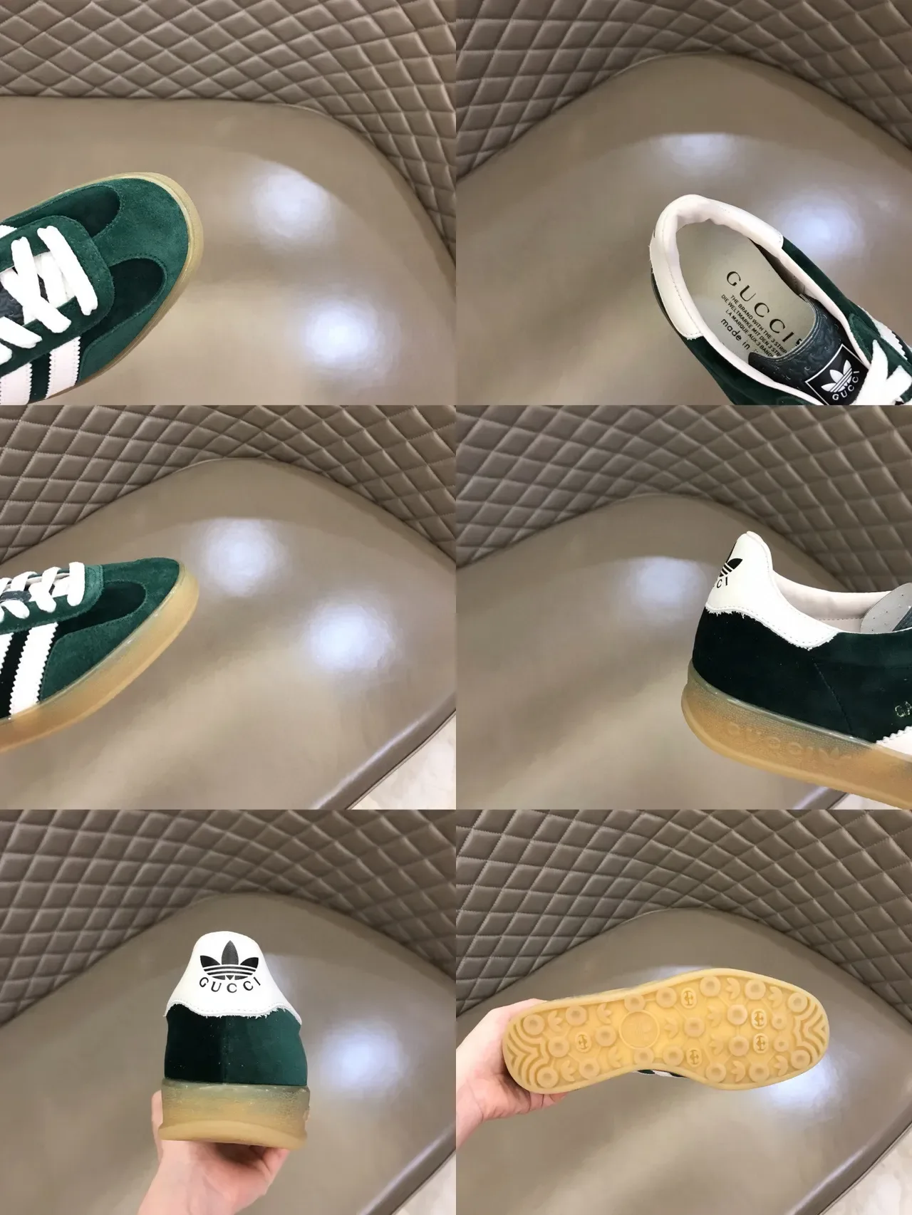 Adidas Samba OG Verde e Branco Tênis Lifestyle 2