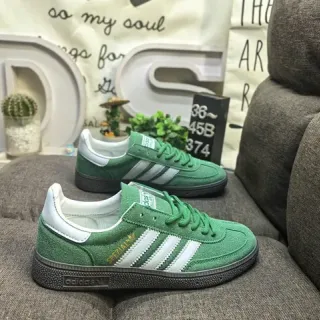 Adidas Samba OG أخضر وأبيض أحذية أسلوب الحياة