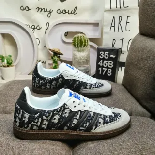 Adidas Samba حذاء رياضي أسلوب حياة من نسيج مطبوع