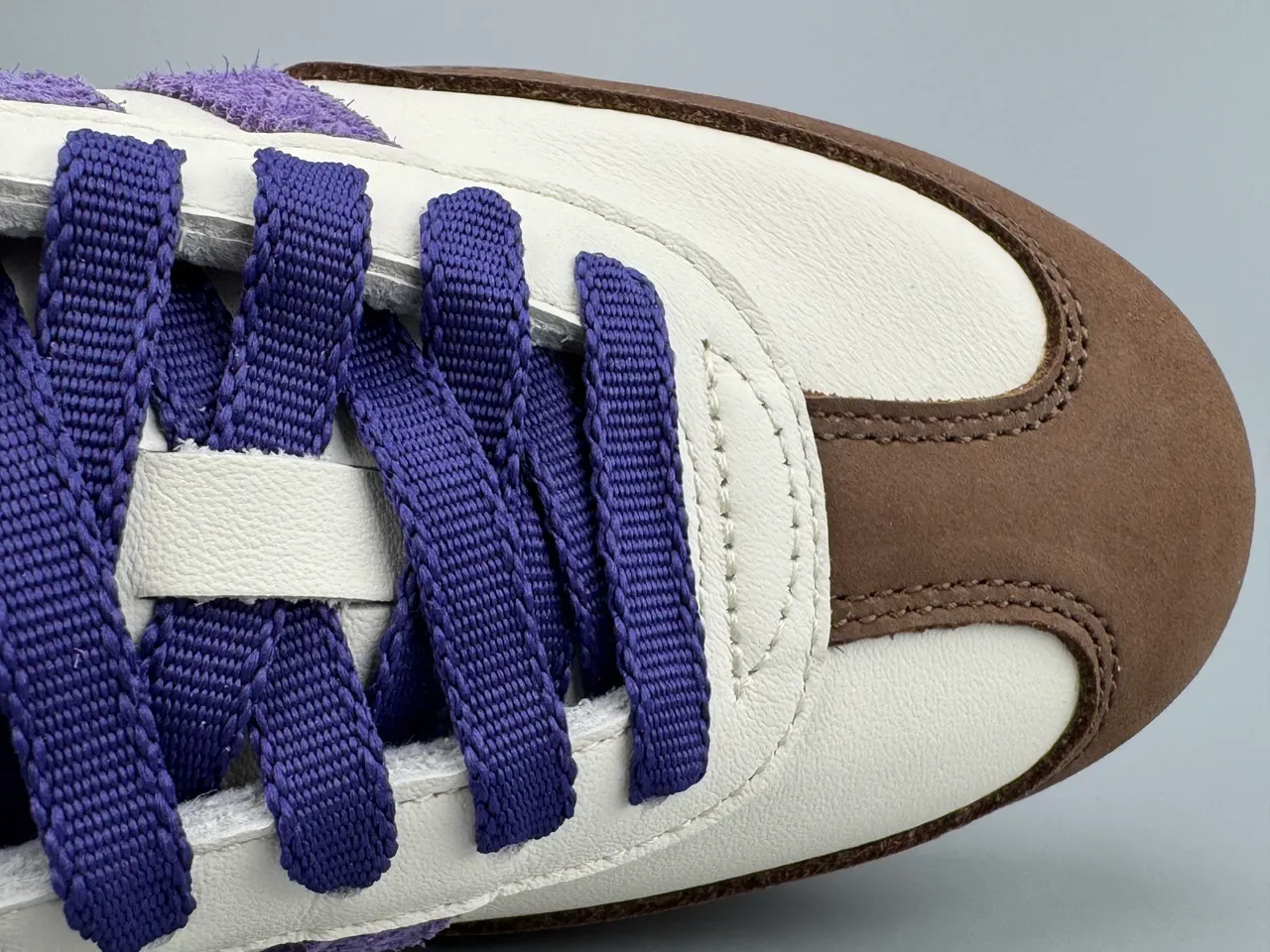 Adidas Samba Blanc Violet Marron Vert Lifestyle Sneakers 4