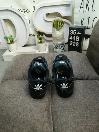 Adidas Superstar 深绿色麂皮生活休闲鞋 8
