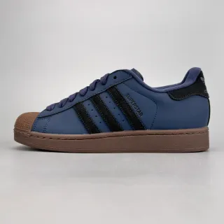 Adidas Superstar Navy et marron baskets lifestyle