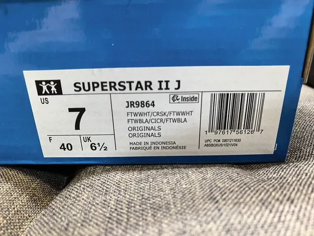 Adidas Superstar أحذية رياضية أبيض وأزرق فاتح أسلوب حياة 2