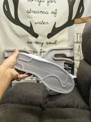 Adidas Superstar أحذية رياضية أبيض وأزرق فاتح أسلوب حياة 4