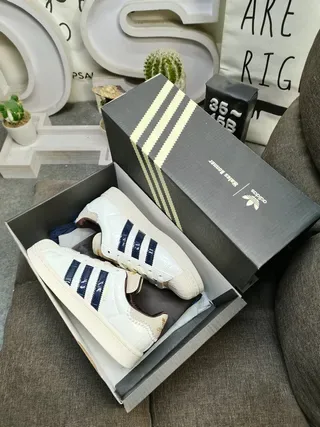 Adidas Superstar White Navy Shell-Toe Three-Stripe Lifestyle Sneakers 3