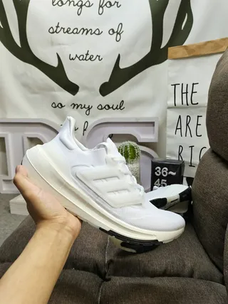Adidas Ultraboost zapatillas de correr negras blancas amarillas neón 5