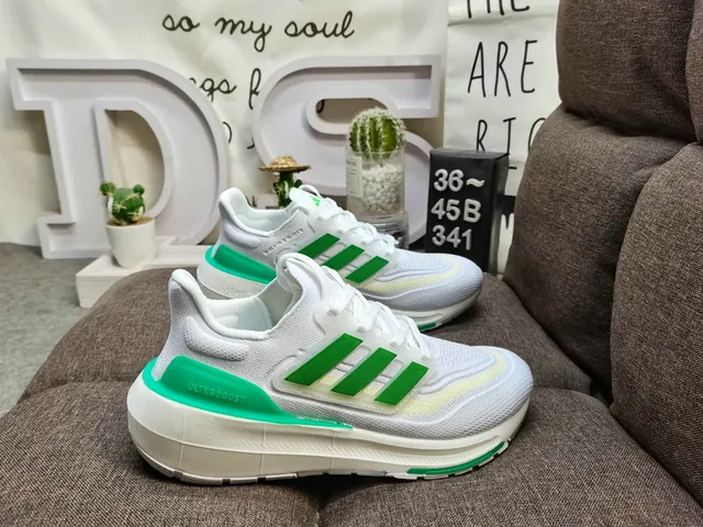 Adidas Ultraboost zapatillas de correr negras blancas amarillas neón 20