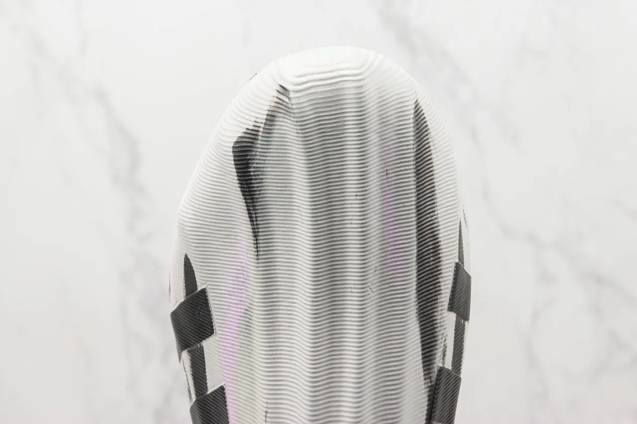 Adidas সাদা গোলাপি লেসহীন স্লিপ-অন রিবড নিট আপার লাইফস্টাইল স্নিকার্স 3
