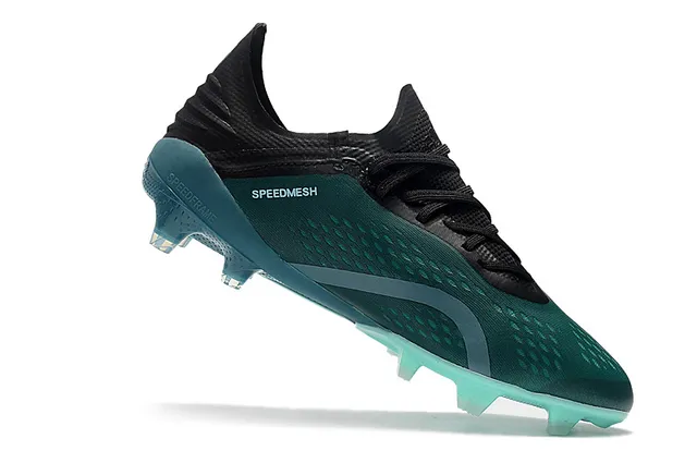 Adidas X Vert Transparente Coupe Basse Tige Synthétique Texturé Micro-Patterné Avant-Pied Terrain Ferme Chaussures de Football 3