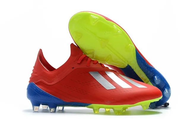 Adidas X Vert Transparente Coupe Basse Tige Synthétique Texturé Micro-Patterné Avant-Pied Terrain Ferme Chaussures de Football 22